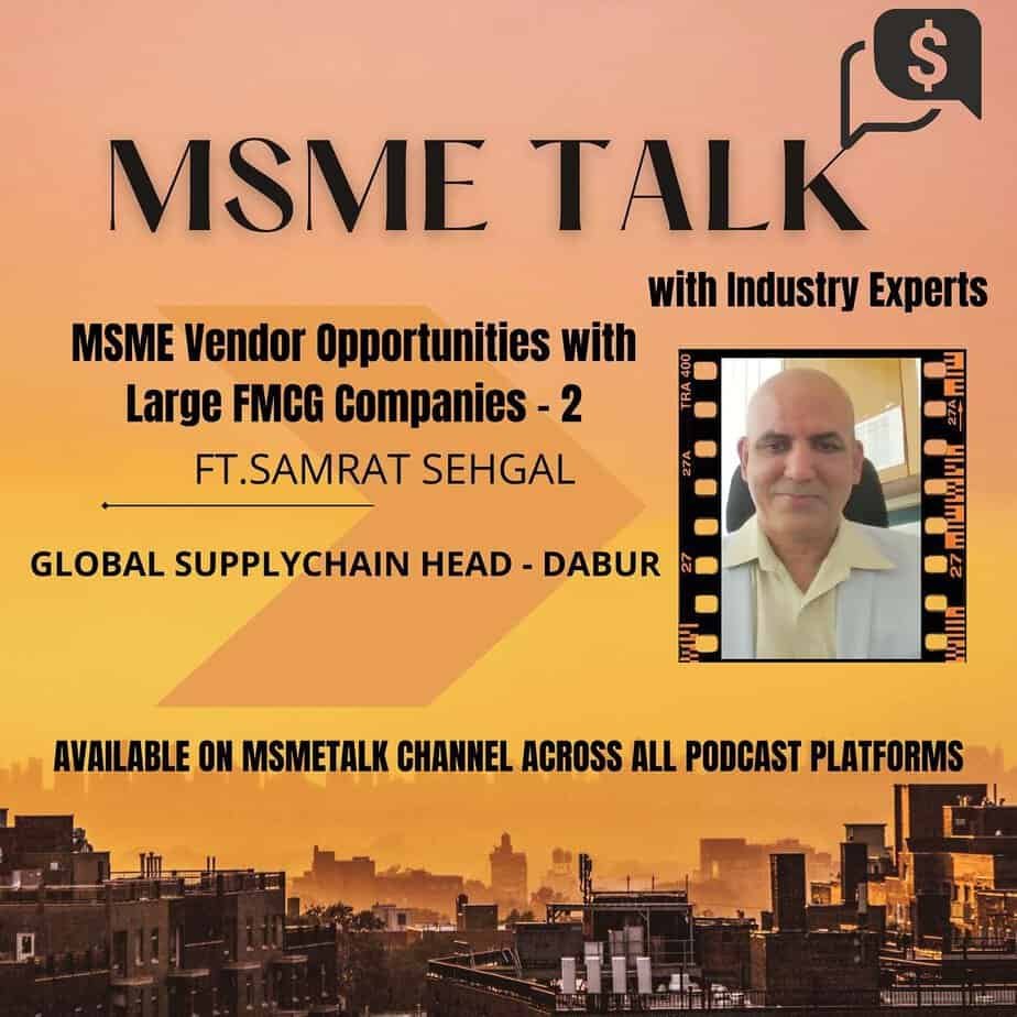 MSME Vendor Opportunities with Large FMCG Companies – Part 2 episode artwork